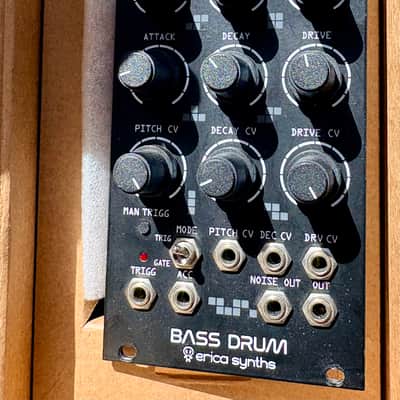 Erica Synths Bass Drum 2 2022 - Present - Black image 1