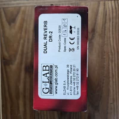 G-Lab Dual Reverb DR-2 2002 - Black image 3