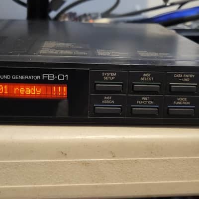 Yamaha FB-01 FM Sound Generator 1986 - 1987 - Black Battery Replaced