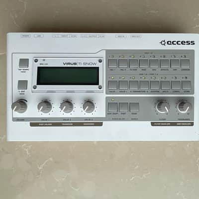 Access Virus TI Snow Desktop Digital Synthesizer 2008 - White