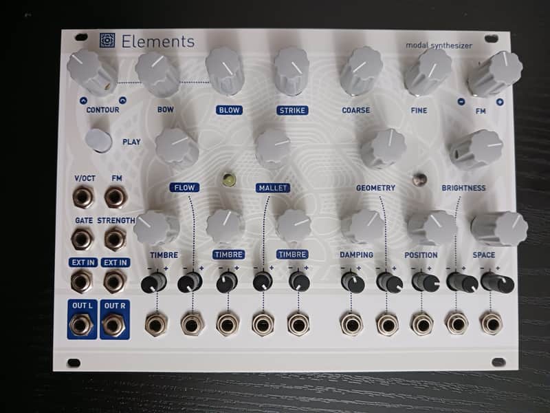Mutable Instruments DIY Elements clone - White Magpie Panel image 1