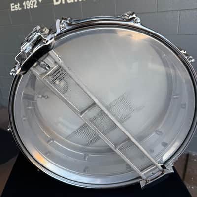 Rogers 5x14" Dyna-Sonic COB Chrome-over-Brass Snare Drum (Rm4) image 7