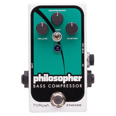 Pigtronix Philosopher's Tone Micro Compressor Sustainer Pedal | Reverb