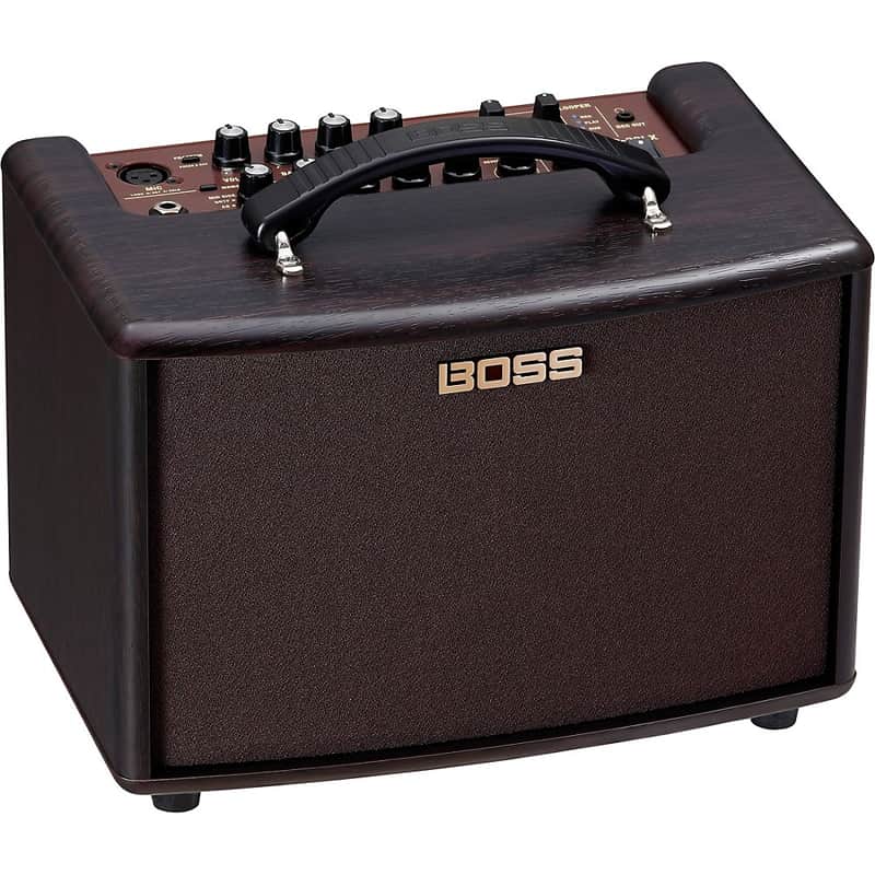 BOSS AC-22LX Acoustic Guitar Combo Amplifier Regular Black image 1