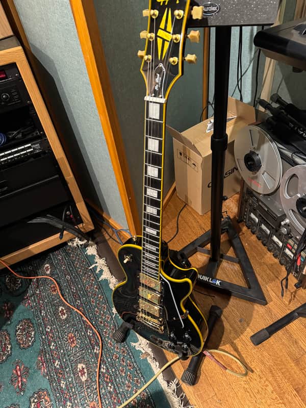 Epiphone Joe Bonamassa Black Beauty Les Paul Custom Outfit 2020 - 2024 - Ebony image 1