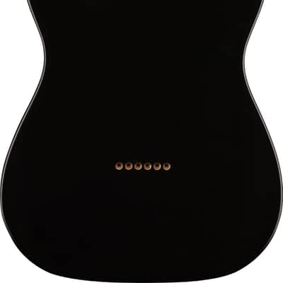 Fender Deluxe Series Telecaster SSH Alder Body Modern Bridge Mount, Black image 3