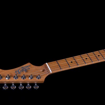 Electric Guitar Jet Guitars JS-300 JS300 BGD Burgundy Pink Free Setup image 6