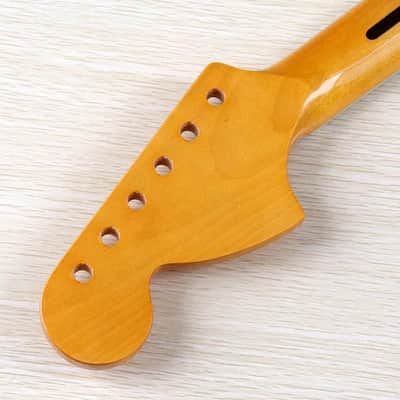 Maple Wood Guitar Strat Style Neck with Rosewood Fingerboard 22 Frets image 5