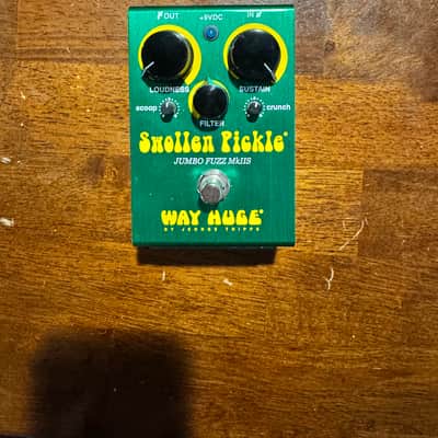 Way Huge WHE401S Swollen Pickle MkIIs Jumbo Fuzz 2016 - 2021 - Green image 1