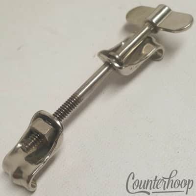 Slingerland Single-Tension T-Rod+Claws Piccolo Snare Drum 3 7/16" Nickel Vintage image 1