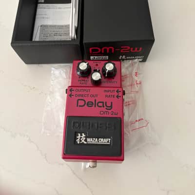Boss DM-2W Delay Waza Craft 2015 - Present - Pink image 1