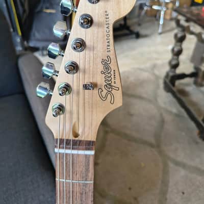 Fender Squier Debut Series Stratocaster HSS Electric Guitar 2026 - Satin Red image 3