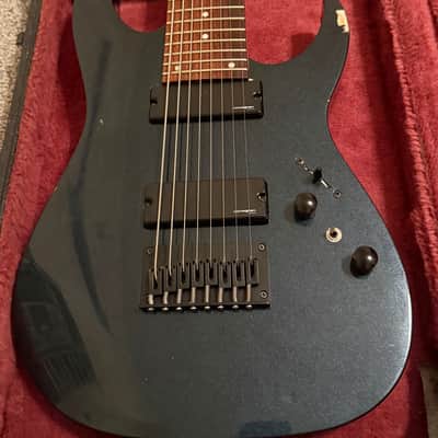 Decked Out Ibanez RG80F-IPT Standard 2021 Iron Pewter image 1