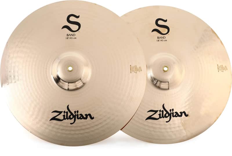 Zildjian 18-inch S Series Band Crash Cymbals image 1