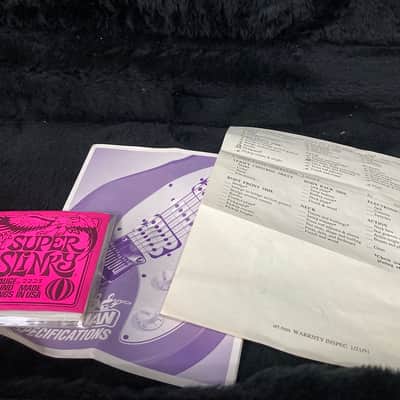 Music Man Brad Whitford’s Gift From Eddie Van Halen, Aerosmith, EVH (#127) 1991 Purple image 10