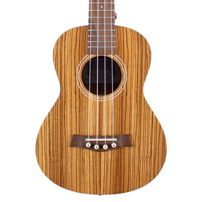 Honolua Ukuleles Honu Limited Edition Zebrawood Tenor Ukulele HO-31ZW w/Bag image 2