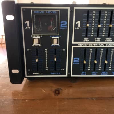 TAPCO 4400 Stereo Spring Reverb 1970's - black image 2