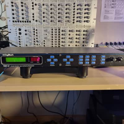 DigiTech TSR-12 True Stereo Reverb / Multi-Effects Processor 1990s - Black image 1