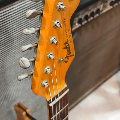 Fender Stratocaster 1964 Olympic White Refin Frankenstart image 9