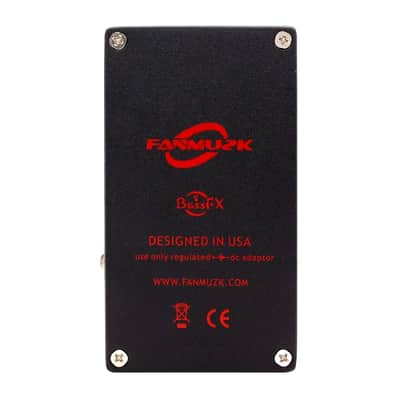 Fanmuzk Lady Rowland Bass Overdrive Pedal Drive Active/Passive Bass True Bypass image 10