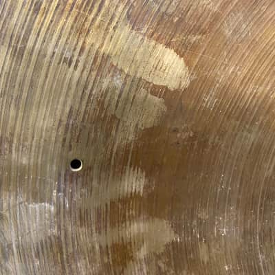 K. Zildjian 18" New Stamp Crash Cymbal w/ Rivets 1582 gr. Video DEMO image 7