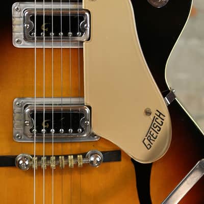 GRETSCH 6117 Double Anniversary with Bigsby - 1964 Made in USA - Sunburst image 7
