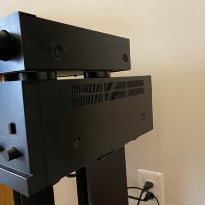 Yamaha C45 Preamplifier with M45 Power Amplifier image 7