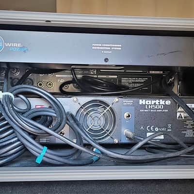 Ampeg USA Bass Cab w/  Hartke LH500 Amp ~ 2020 image 3