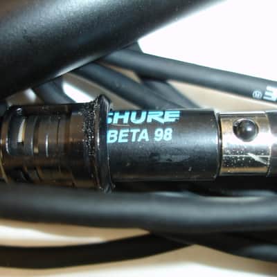 Shure Beta 98 Condenser Cardioid Microphone & A98D Clip-on Drum Mount image 2