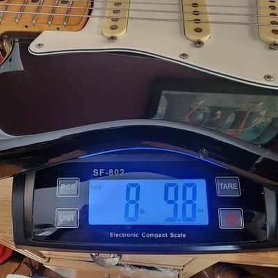 Fender Squier strat vintage MIJ SSS E serial w/bag 1987 - blk image 19