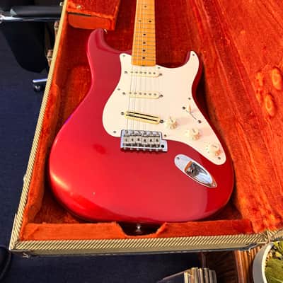Fender Vintage Hot Rod '57 Stratocaster 2007 - 2013 - Candy Apple Red image 1
