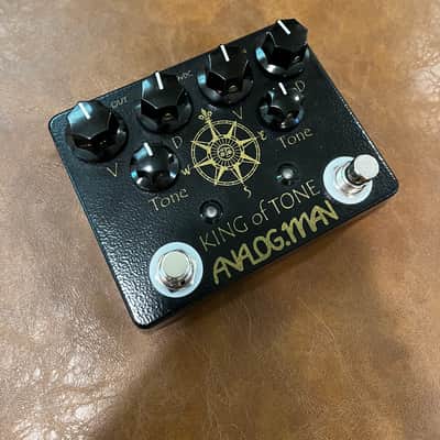 Analogman King of tone high gain red side 2020 - Black image 1