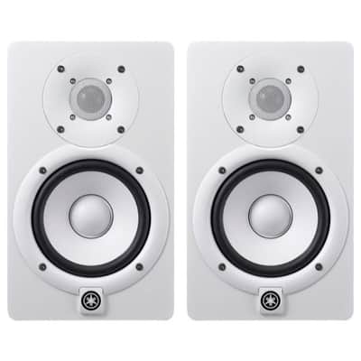 Yamaha HS5 Active Studio Monitor, White, Pair image 1