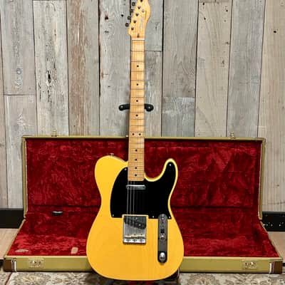 NEW Fender 75th Anniversary Vintera Road Worn 1951 Telecaster - Butterscotch Blonde, Ships Fast and Free With A Hardshell Case! image 17