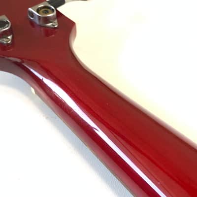 Greco TVB-65 c.1980s 32" Medium Scale Bass Guitar Mahogany w/Soft Case image 22