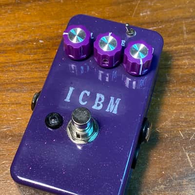 Super-Freq ICBM (EHX Op-amp Big Muff clone) 2019 Purple Sparkle image 1