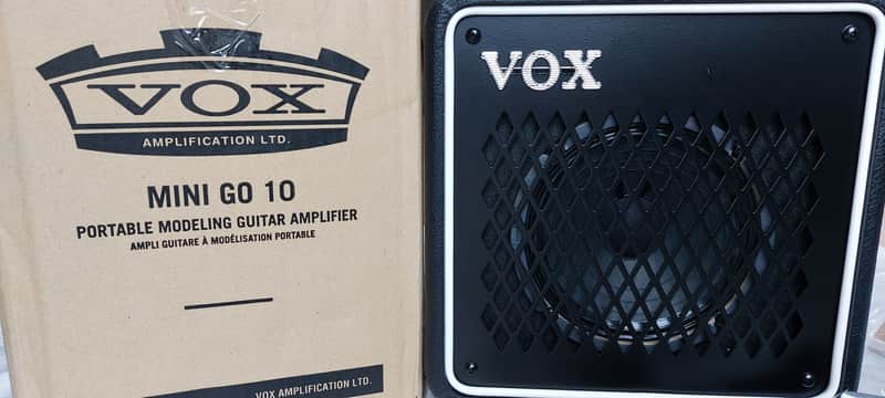 Vox Mini GO 10 10-Watt Modelling Amp Verstärker 1x6.5" Lautsprecher mit USB-C-Netzteil image 1