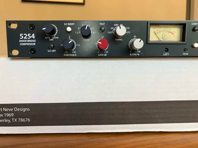 Rupert Neve Designs 5254 Diode Bridge Compressor 2020 - Present - Shelford Blue image 1