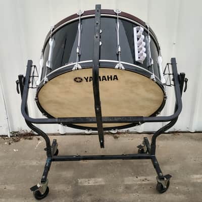 Yamaha CB636U 36x16" Concert Bass Drum w/ Ludwig Rolling Cart - CAN SHIP! image 7