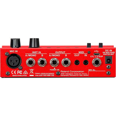 BOSS  RC-500 Loop Station Effects Pedal 2024 - Red image 3