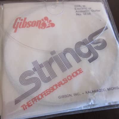 Gibson Vintage Full Set of Electric or Acoustic Guitar Strings 1E18 image 3