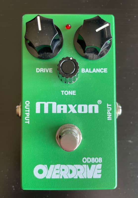 Maxon OD-808 Overdrive 2010s - Green image 1