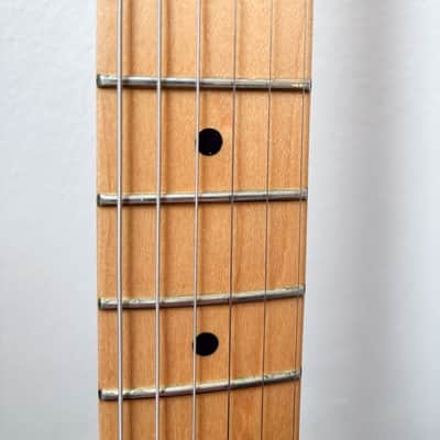 Electric Guitar Fender American Standard 2008 - Blizzard Pearl Maple Neck image 10