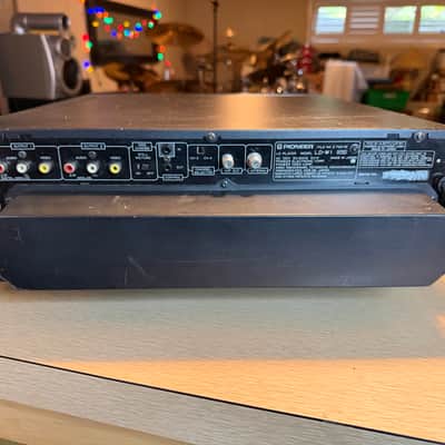 Vintage Pioneer LD-W1 laserdisc player Dual Tray Auto Flip For Parts Repair Read image 6