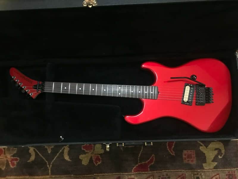 1984 Kramer Baretta Red Vintage Real NOT reissue. Very good condition. OHSC image 1