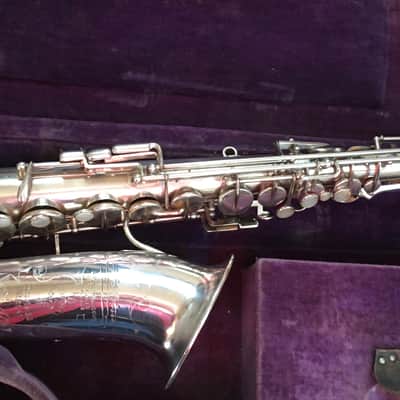 Selmer Model 22 Alto Sax Excellant Restoration 1922 Original Silver Plated 15%Sale image 2