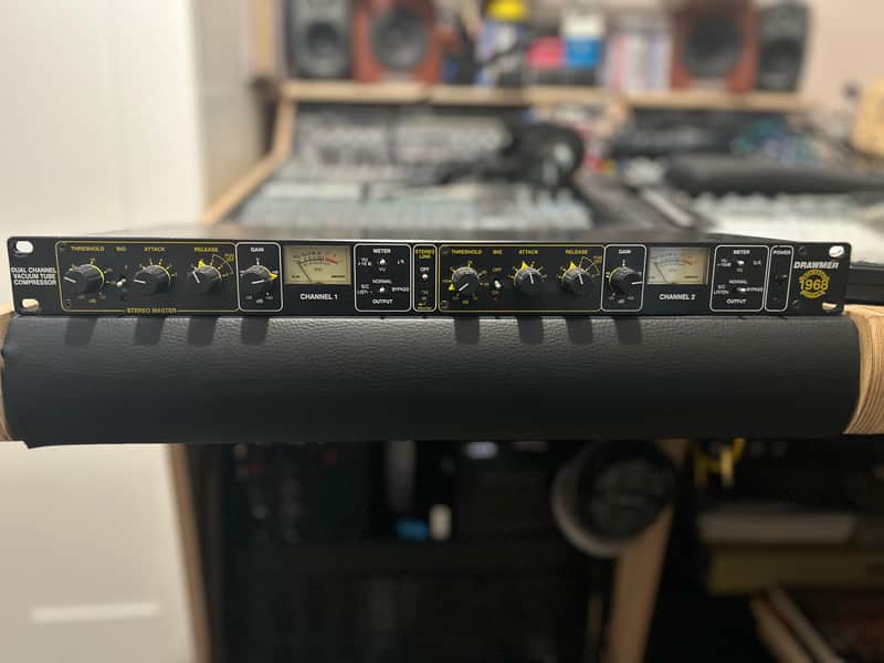 Drawmer 1968 ME Mercenary Edition Stereo Compressor 2000s - Black image 1