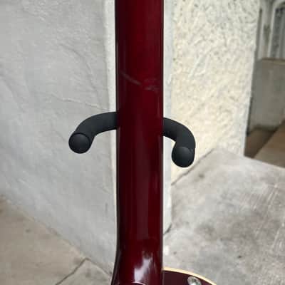 Gibson Les Paul Traditional Pro V Satin Mahogany Top 2020 - Satin Wine Red image 23