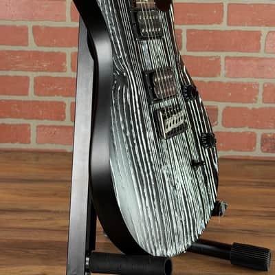 PRS SE Swamp Ash CE 24 Sandblasted Electric Guitar - Sandblasted White image 9