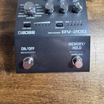 Boss RV-200 Reverb 2023 - Present - Black image 1